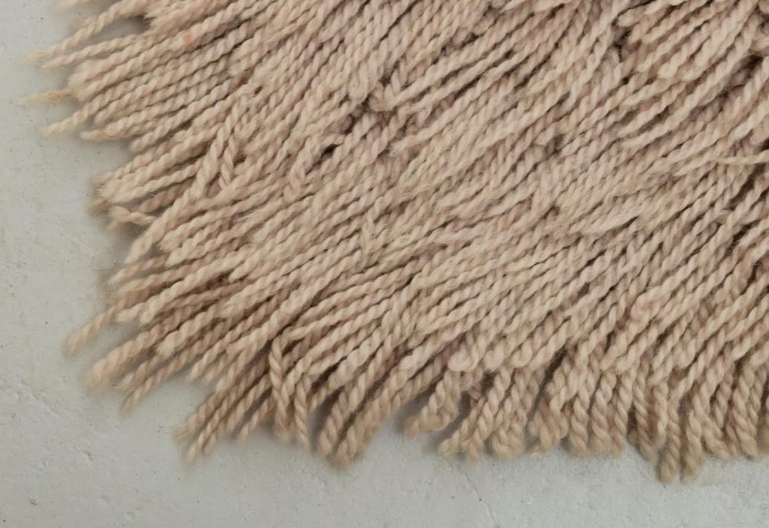 Swedish Textile Designer. Blekinge Rya. Large Carpet In Pure Wool. photo 452.0