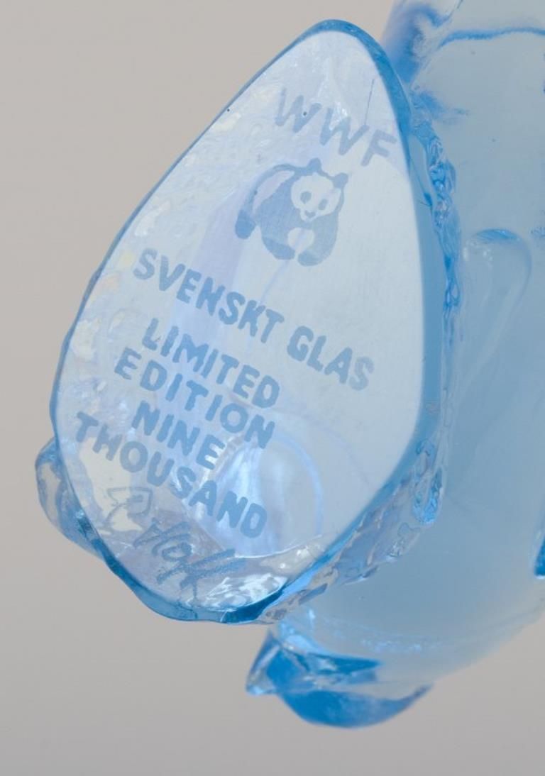 Paul Hoff For Kosta Boda / Svenskt Glas, Four Figurines In Art Glass. Wwf. photo buy