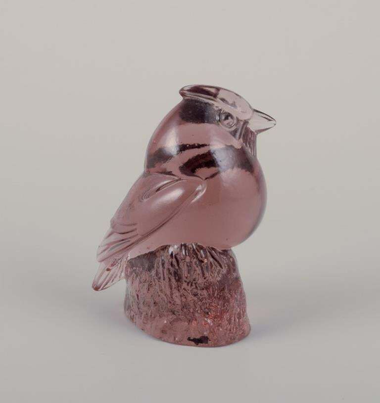 Paul Hoff For Kosta Boda / Svenskt Glas, Three Figurines In Art Glass. Wwf. photo for sale