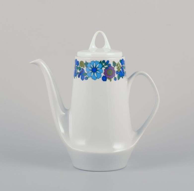 Pmr, Bavaria, Jaeger & Co, Germany. Coffee Pot, Creamer, And Sugar Bowl. photo furniture