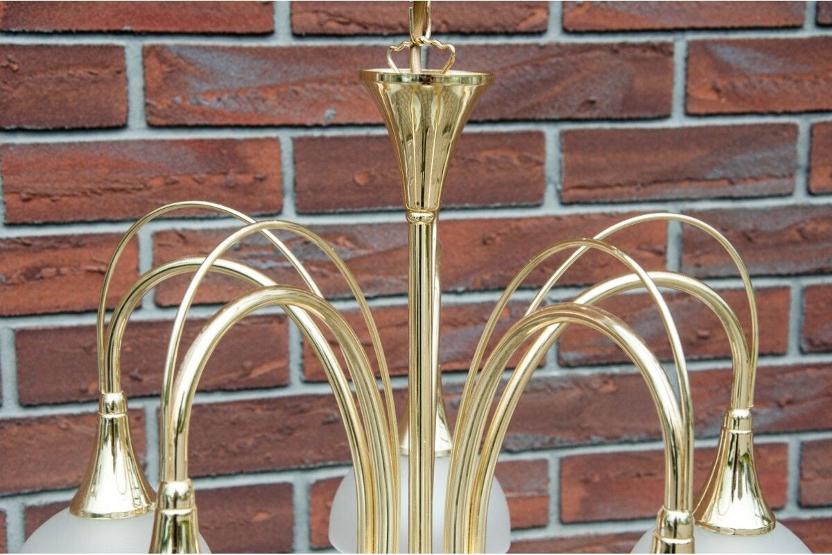 Chandelier, Poland, 1980s photo Lighting