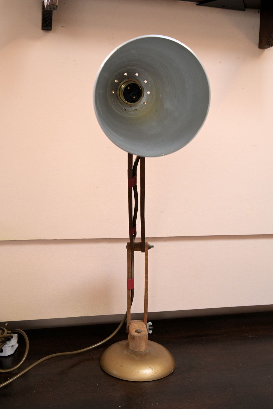 1960s/70s Terence Conran Habitat Mac Lamp. Pat Certified Metal And Wood photo buy