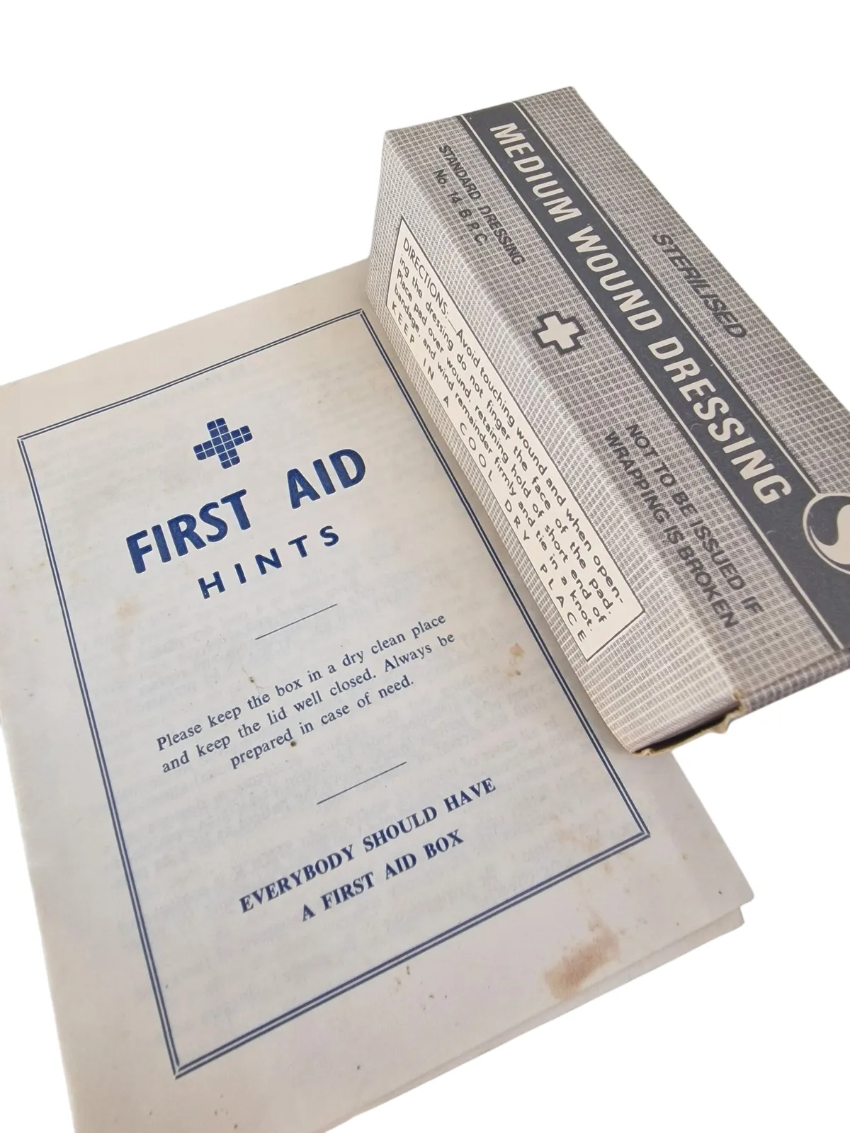Mid Century First Aid Box With Complete Bpc Contents – Collector’s Kit photo buy