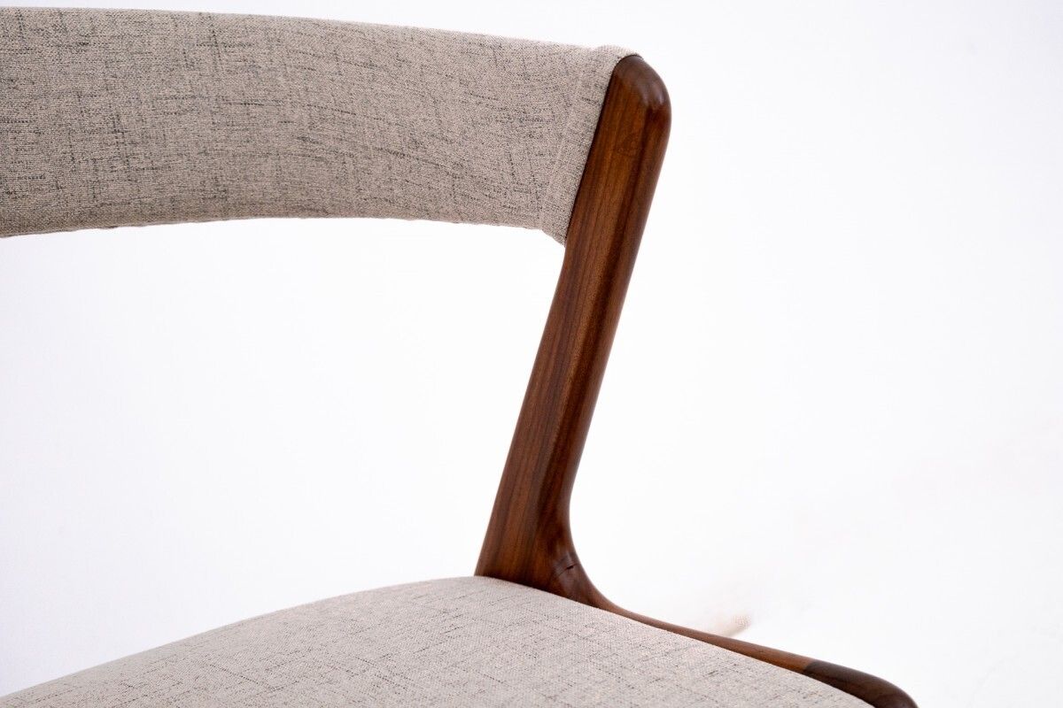 1547.0 A Set Of Four Danish Chairs Model 68 ( Fire ) Produced By Anderstrup Mobelfabrik In The 60s. photo