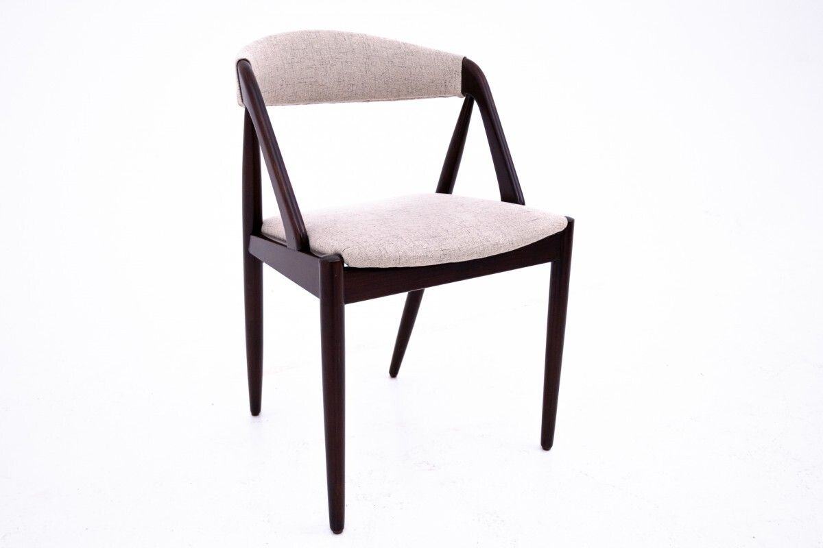 A Set Of Chairs Designed By Kai Kristiansen From The 1960s, Denmark, Model 31. After Renovation. photo vintage