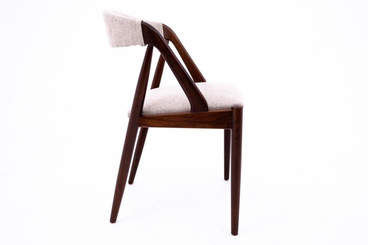 photo vinterior A Set Of Chairs Designed By Kai Kristiansen From The 1960s, Denmark, Model 31. After Renovation.