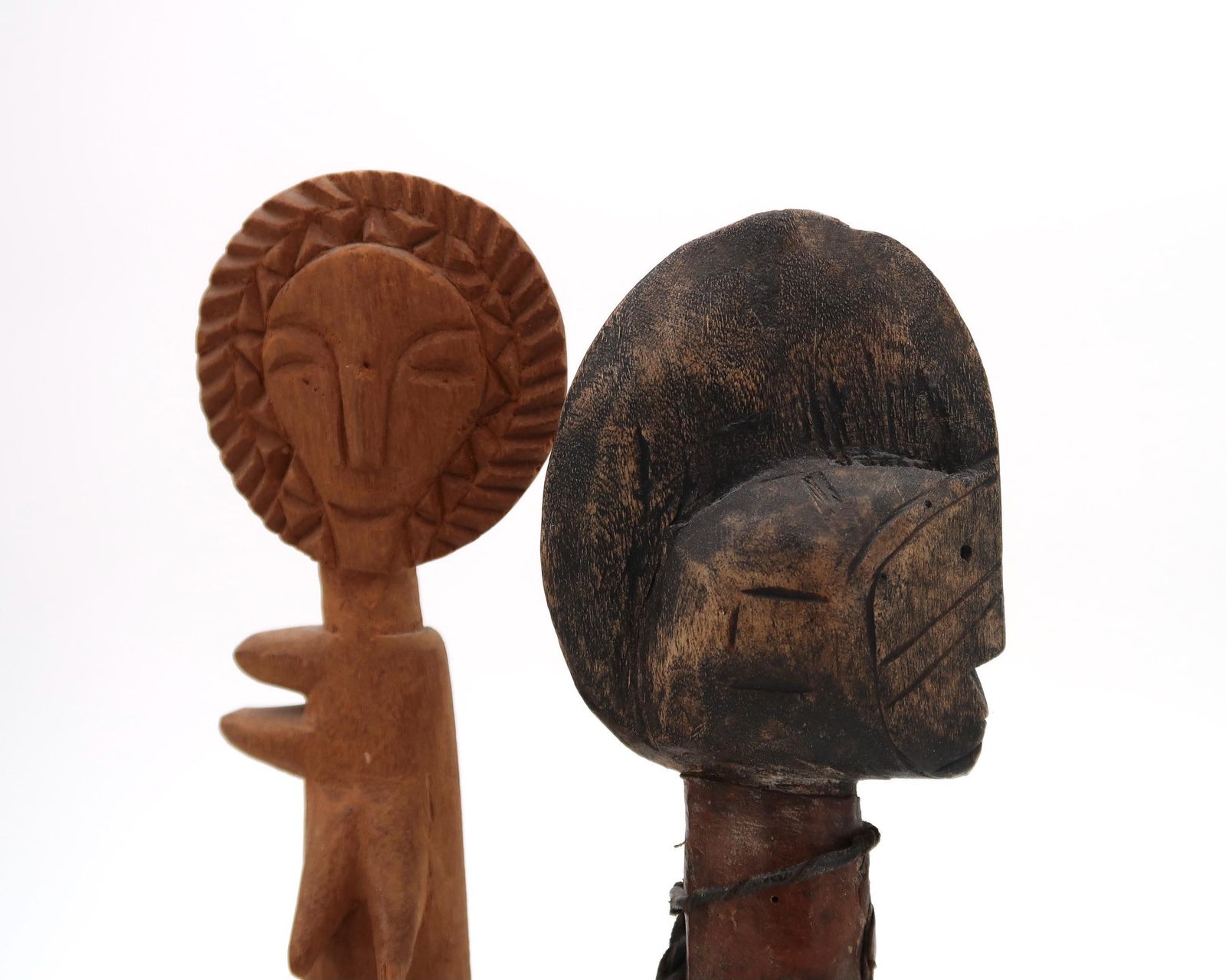 Set Of 3 African Statues, 1980s / Africa, Statue, Tribal, Boho Chic, Bohemian, Folk, Voodoo, Totem photo for sale