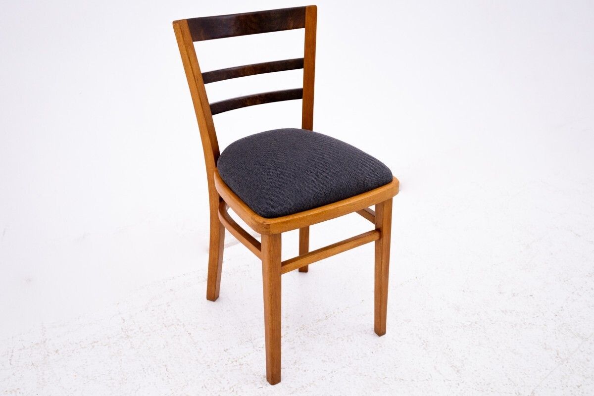 photo vintage Art Deco Dressing Table + Chair Set, Poland, Art Deco, Ca. 1940.