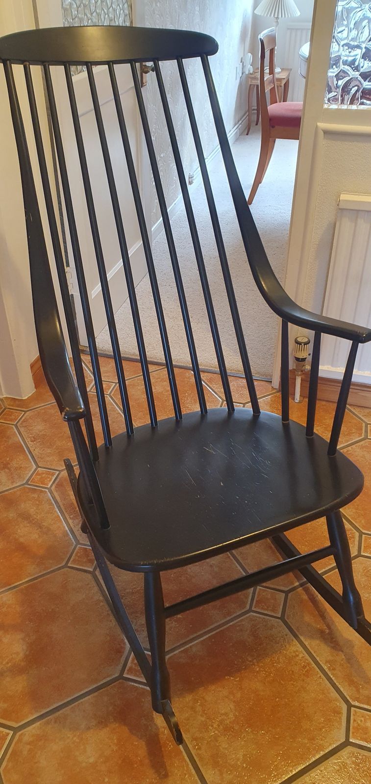 Lena Larson For Nesto Rocking Chair 1966 photo for sale