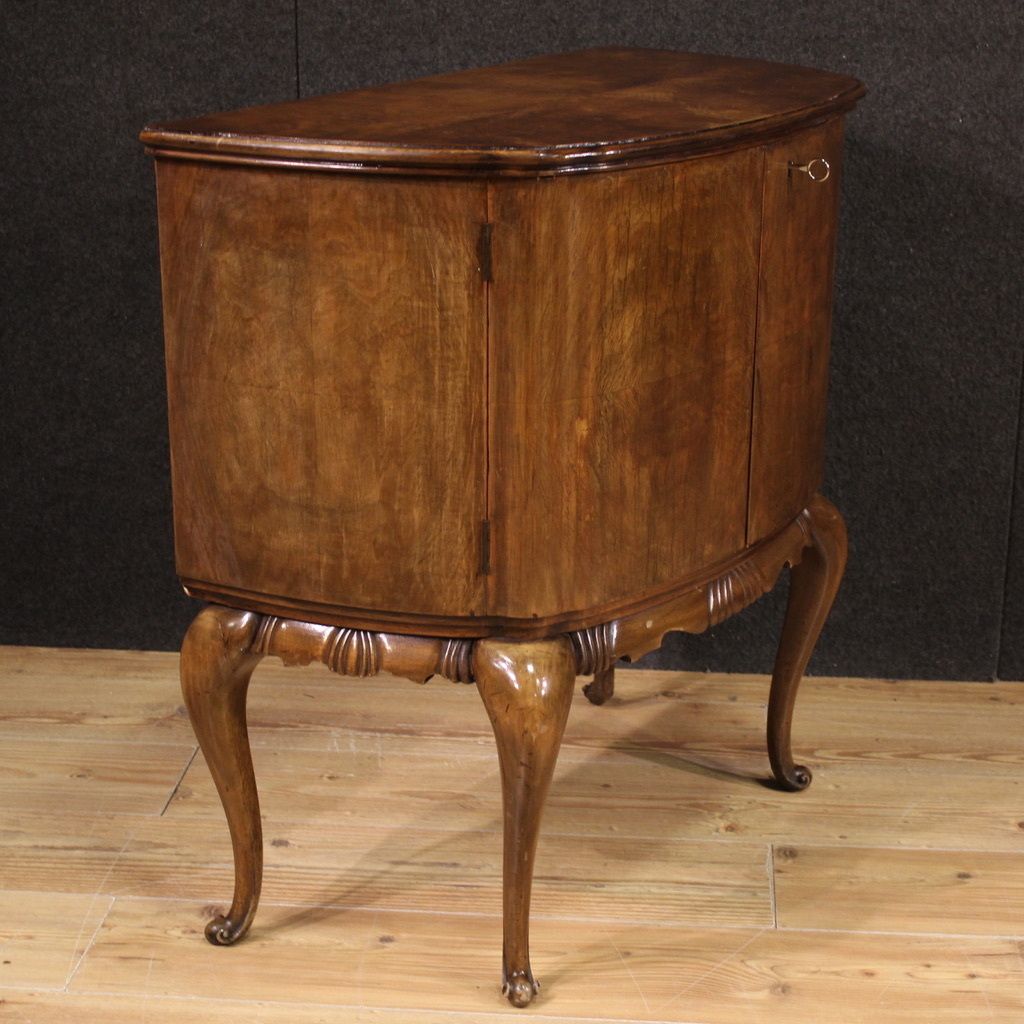 photo furniture Small 20th Century Half Moon Sideboard