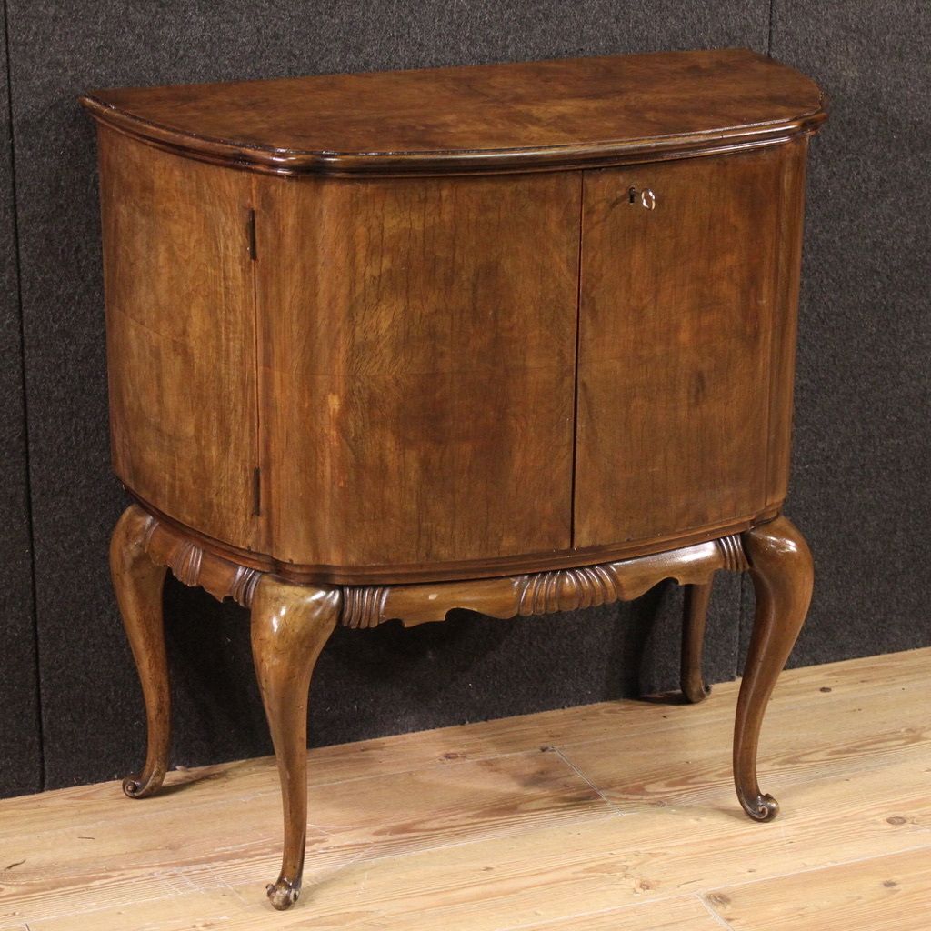 Small 20th Century Half Moon Sideboard