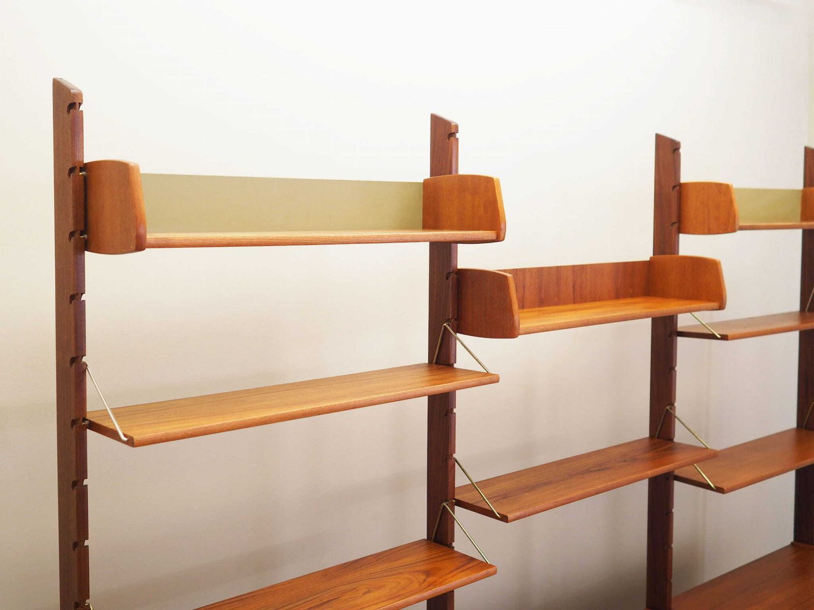 photo for sale Teak System Bookcase, Norwegian Design, 1960s, Production: Blindheim Mobelfabrikk, Designer: John Texmon & Einar Blindheim