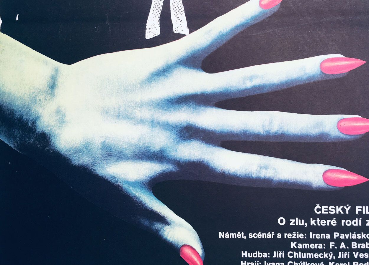 Original Film Poster, Time Of The Servants, Alexej Jaroš, 1989, Genuine Czech Vintage Print photo furniture