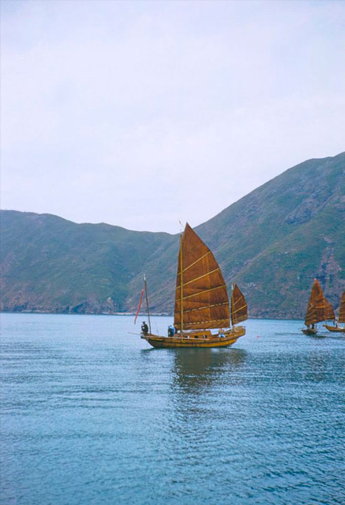 Toni Frissell 'A Junk In Hong Kong Harbour' Unframed Archival Pigment Print