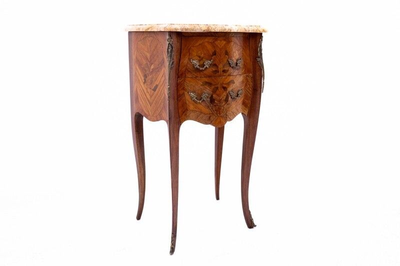 Pair Of Bedside Tables, France, Ca. 1920. photo vintage