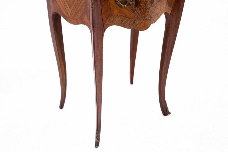 1017.0 Pair Of Bedside Tables, France, Ca. 1920. photo