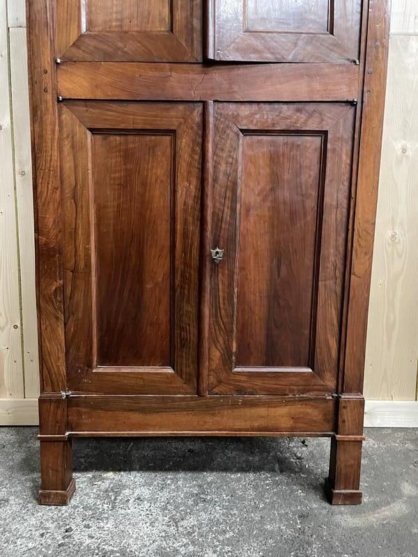 Armoire étroite époque Empire En Noyer photo furniture
