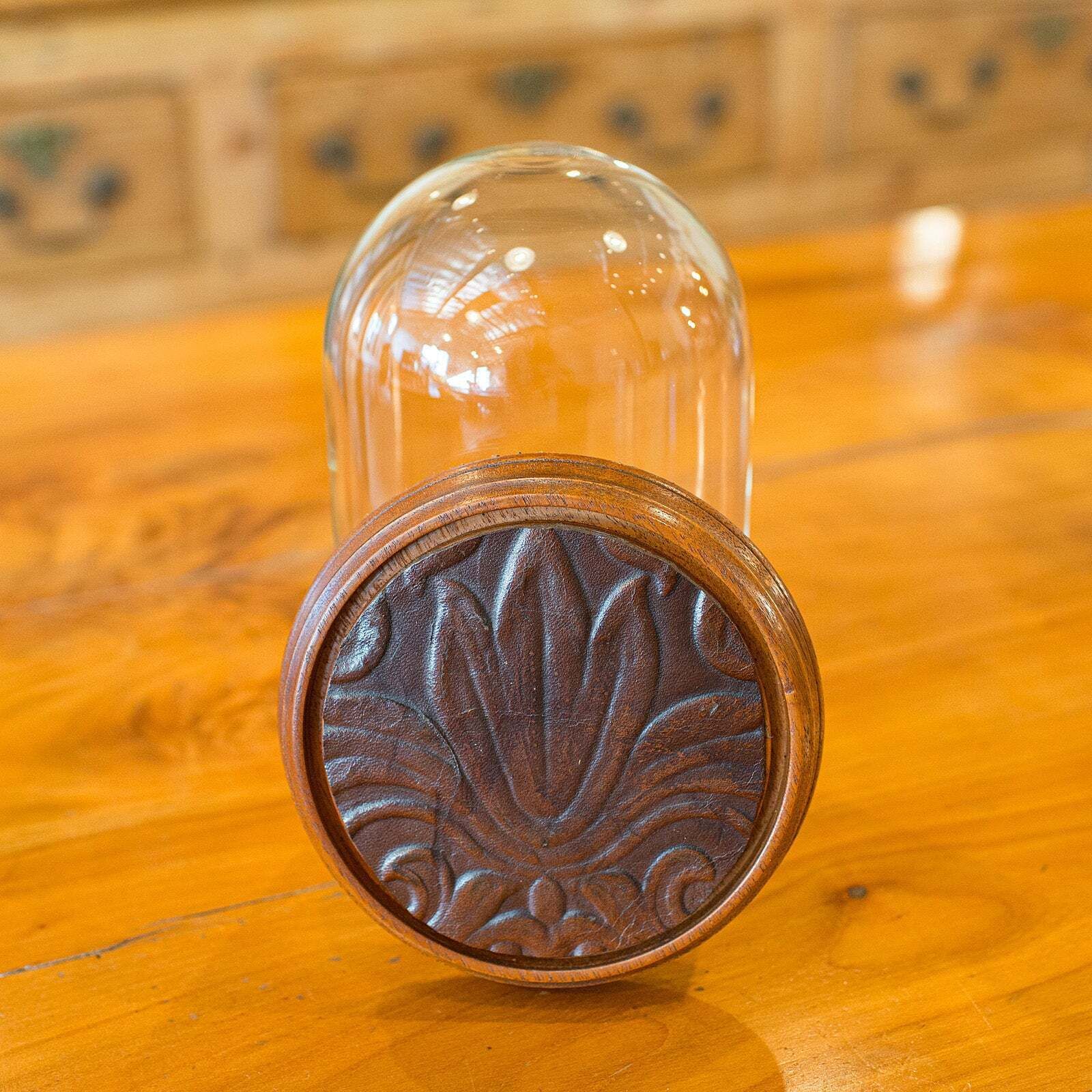 Small Vintage Display Dome, English Glass Showcase, Mid 20th Century, Circa 1950 photo 403.0