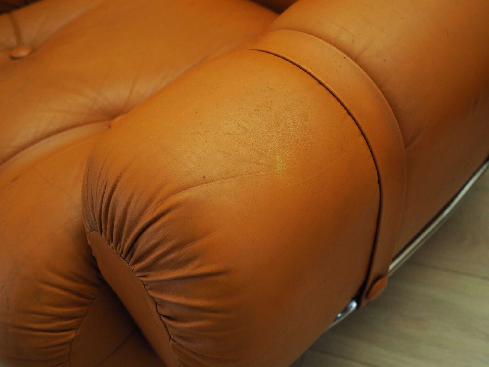 Furniture Set Of Orange Armchairs, Space Age Design, 1960s, Production: Italy photo