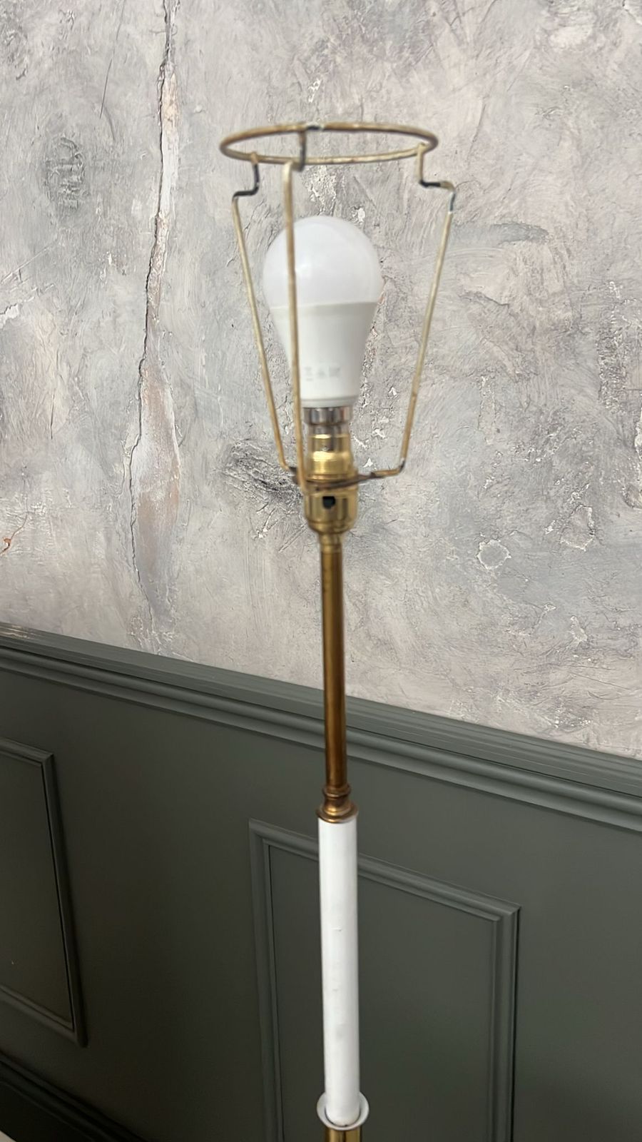 Knob Creek Of Morganton Cherry Wood  Candlestick Floor Lamp photo 525.0
