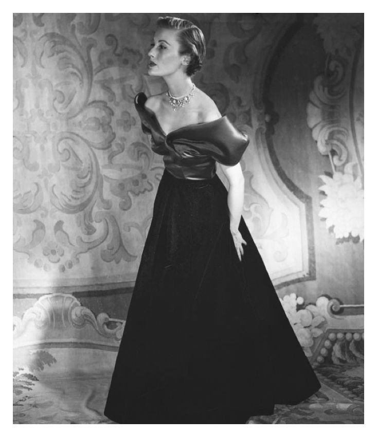 Toni Frissell 'Evening Gown' Unframed Archival Pigment Print photo furniture