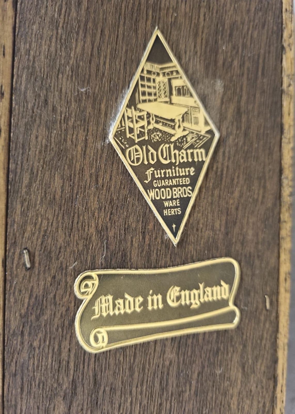 Vintage Old Charm Wood Brothers / Magazine Rack / Free Delivery / Heritage Light Oak / Made In England 1960s photo for sale