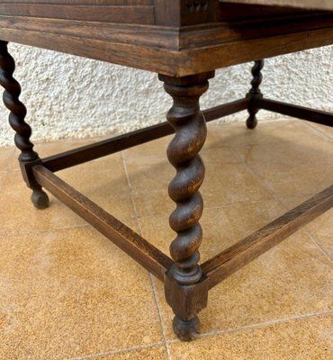photo furniture Spanish Wooden Storage Cabinet With Drawers, 1900s