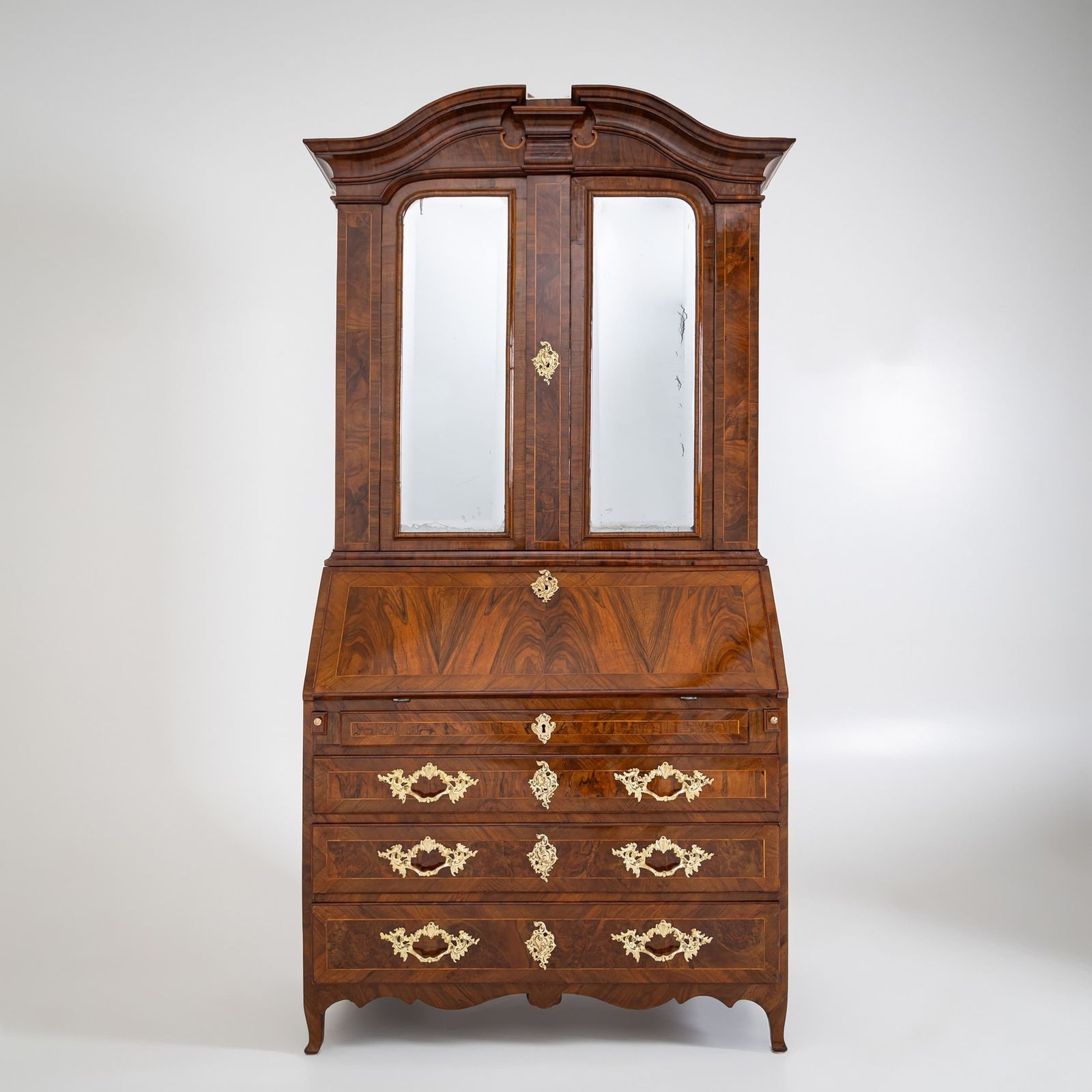 Baroque Secretaire, Saxony Mid 18th Century photo Furniture