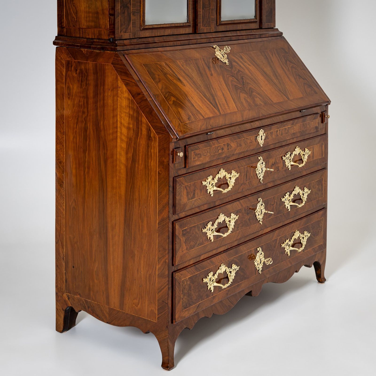 photo furniture Baroque Secretaire, Saxony Mid 18th Century