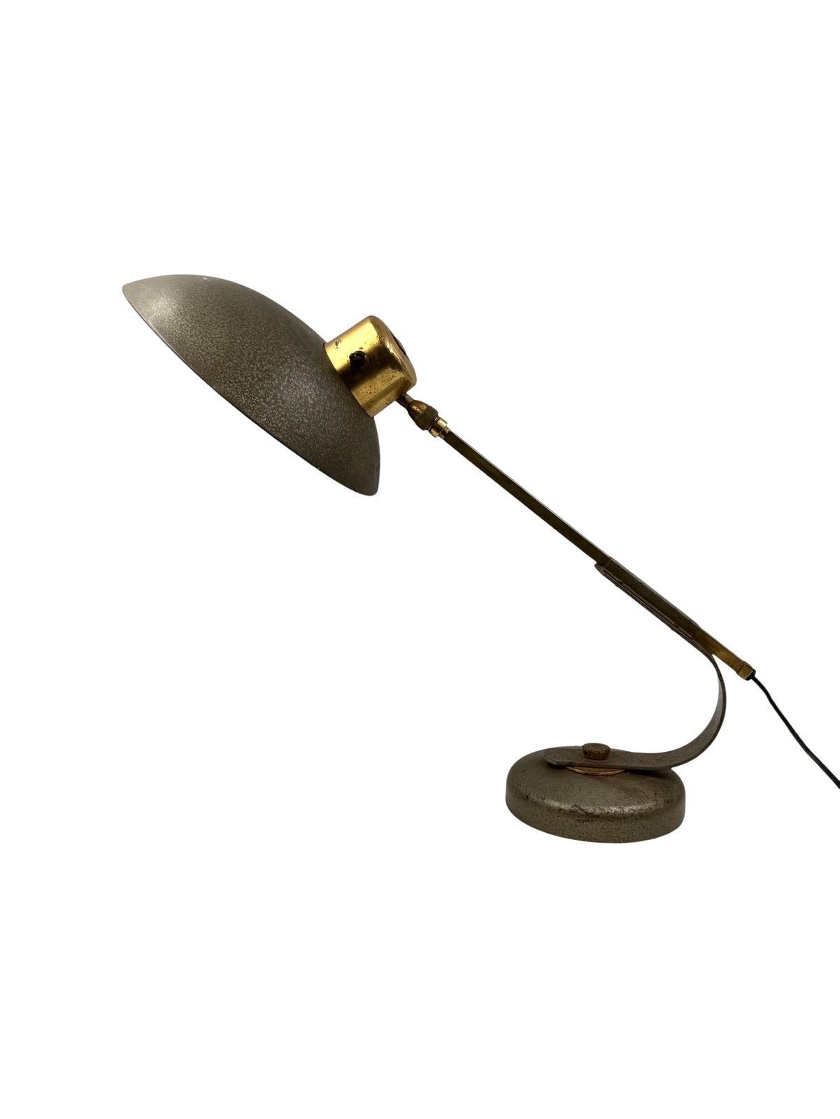 Mid Century Modern Desk Lamp, Ferdinand Solère France 1950s