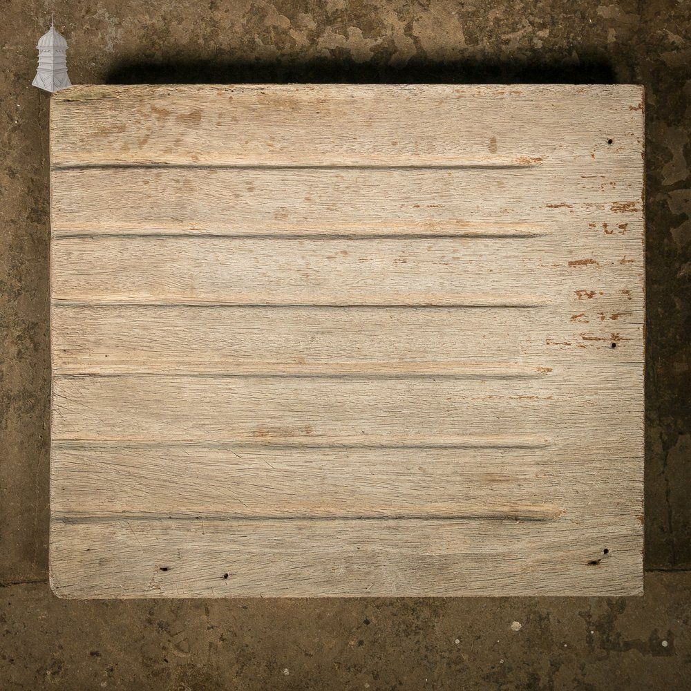 Teak Draining Boards – Belfast / Butler Sink, Wide Plank, Grooved Surface photo furniture