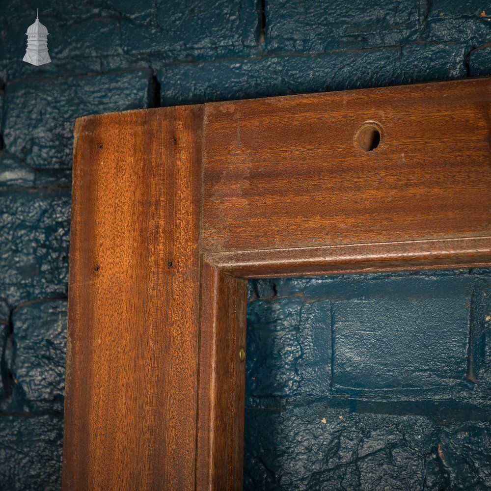 240.0 Glazed Mahogany Door – 2 Panel Openings photo