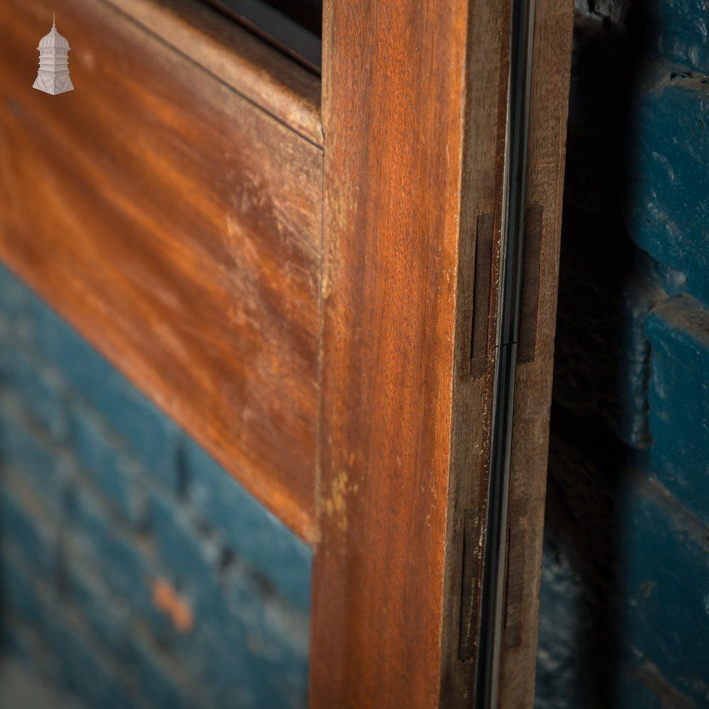 photo buy Glazed Mahogany Door – 2 Panel Openings