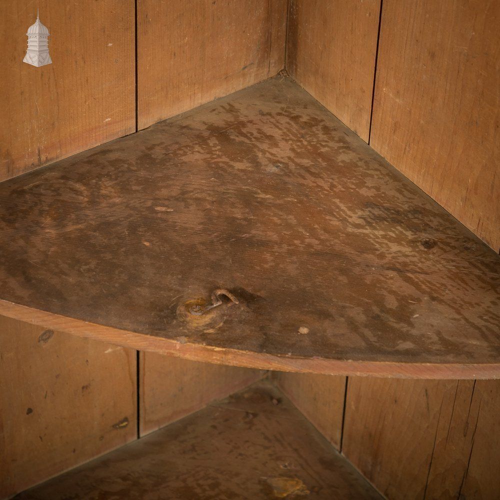 Corner Cupboard, Pitch Pine, Traditional photo vintage
