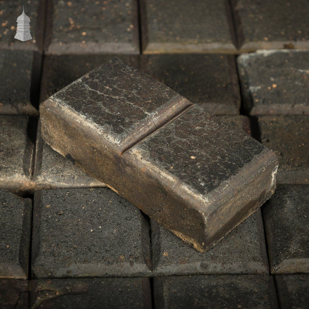 photo for sale Reclaimed Stable Bricks, Staffordshire Blue 2 Block, 270 Pavers