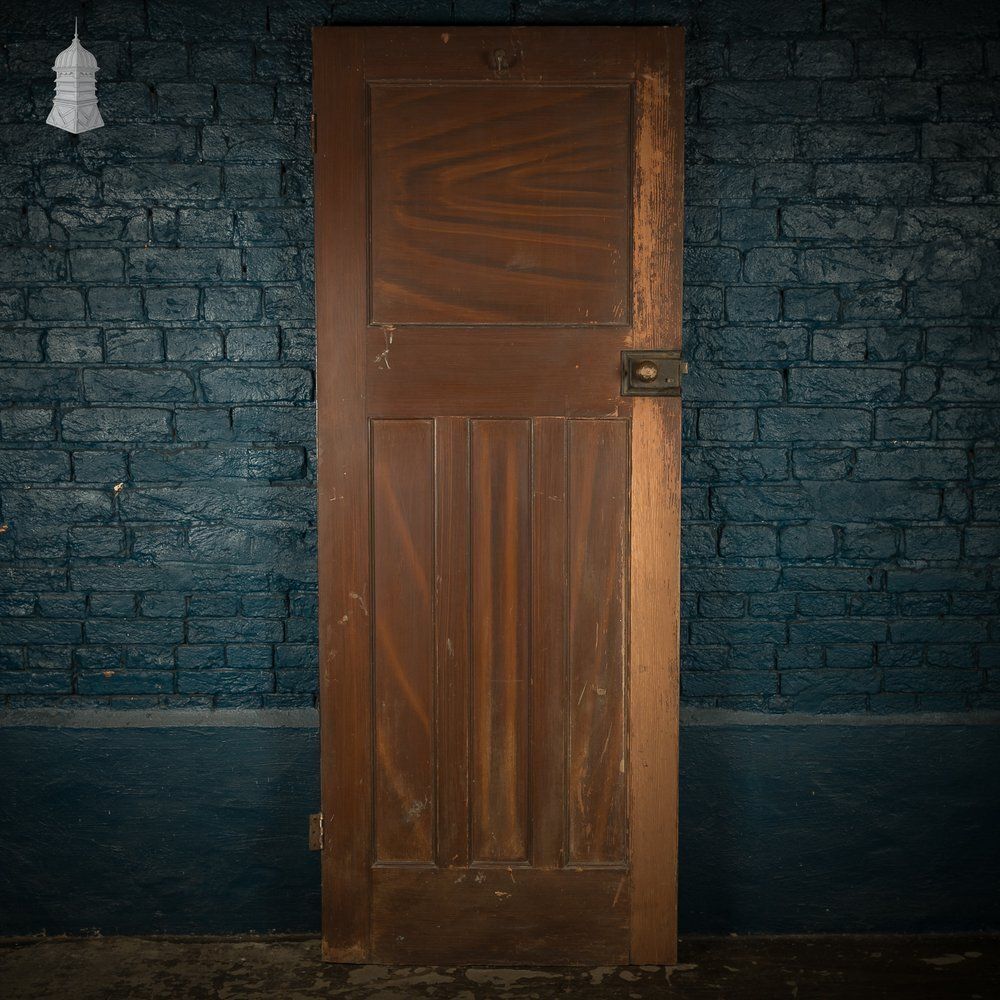 photo vintage 4 Panel Wooden Door   1930's Style