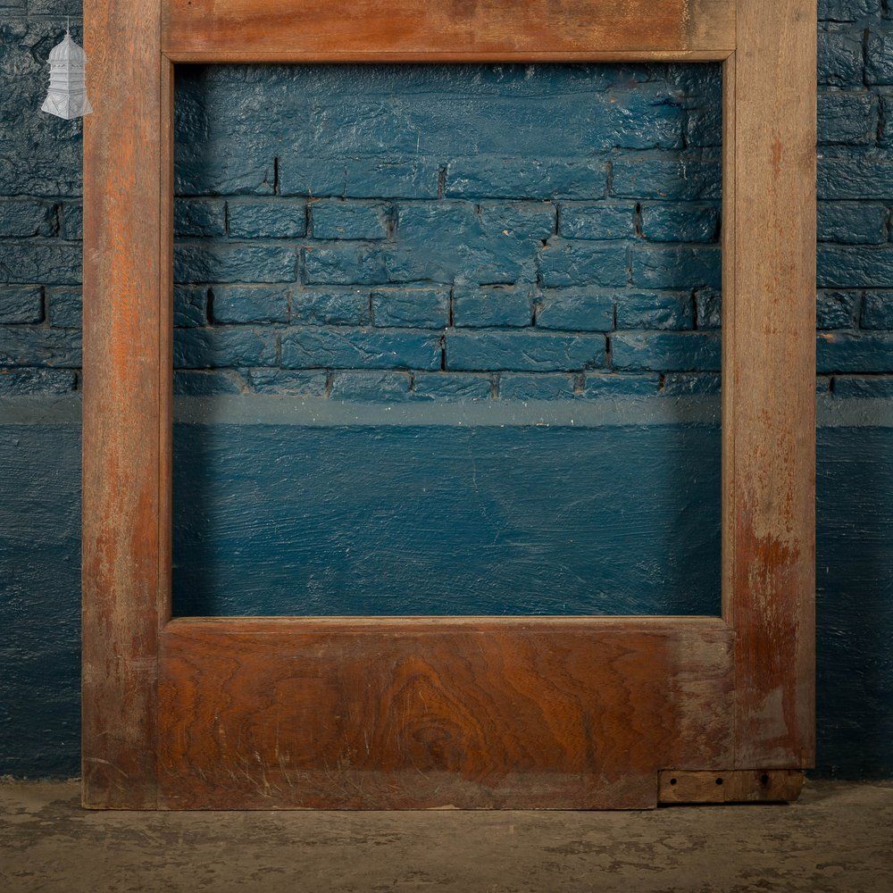 240.0 Mahogany Glazed Door – 2 Panel Openings photo