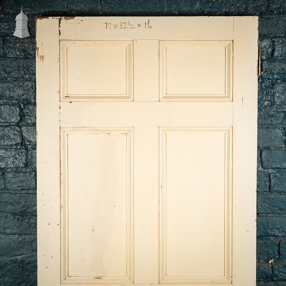 6 Panel Moulded Door – White Painted, Classic Layout photo furniture