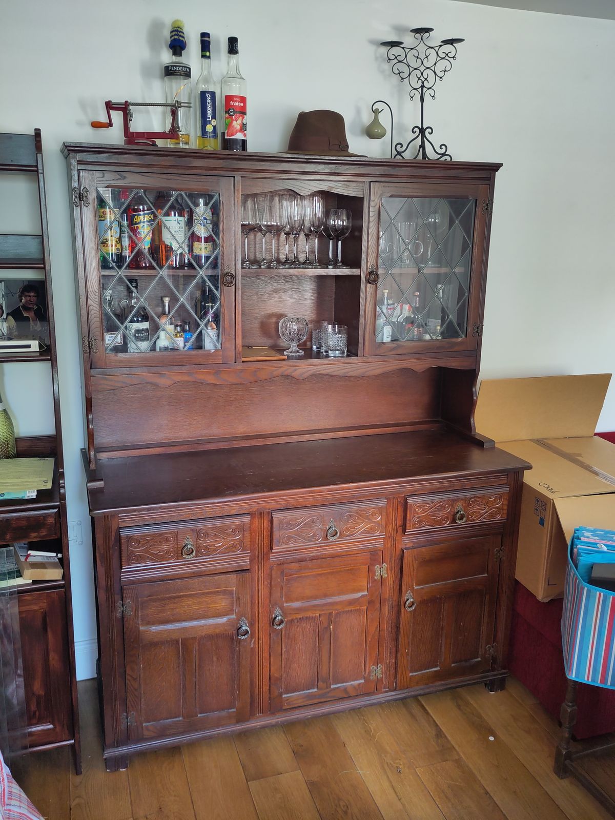 Antique Hardwood Welsh Dresser