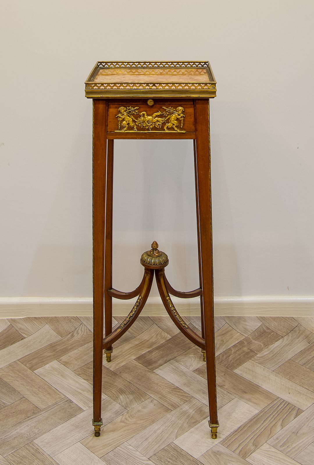 Antique French Gilt Bronze Side Table In The Manner Of Francois Linke photo buy