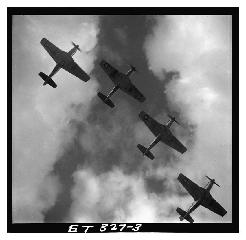 Toni Frissell 'Mustangs In Flight' Unframed Archival Pigment Print photo furniture