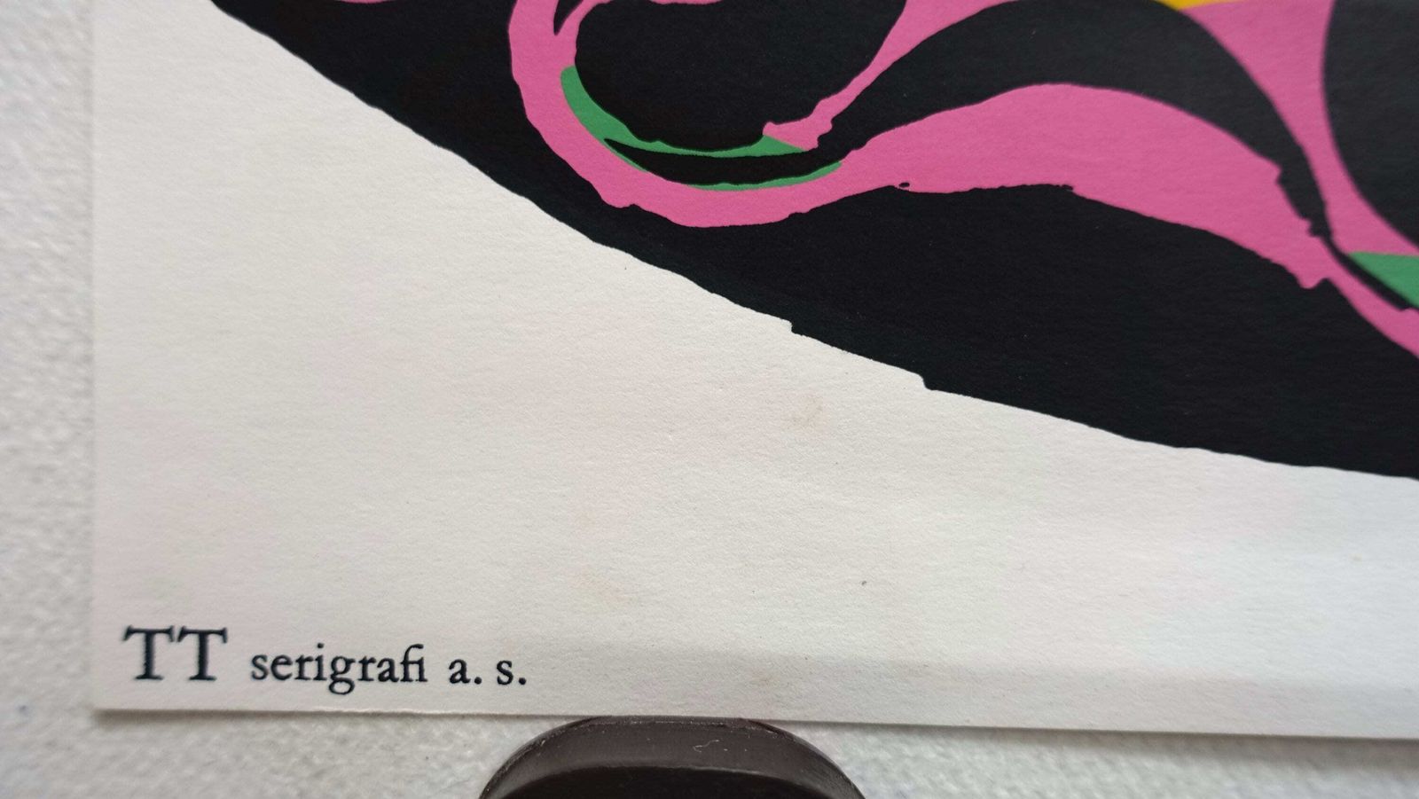 1974 Wiinblad Angels   Original Vintage Poster photo Art