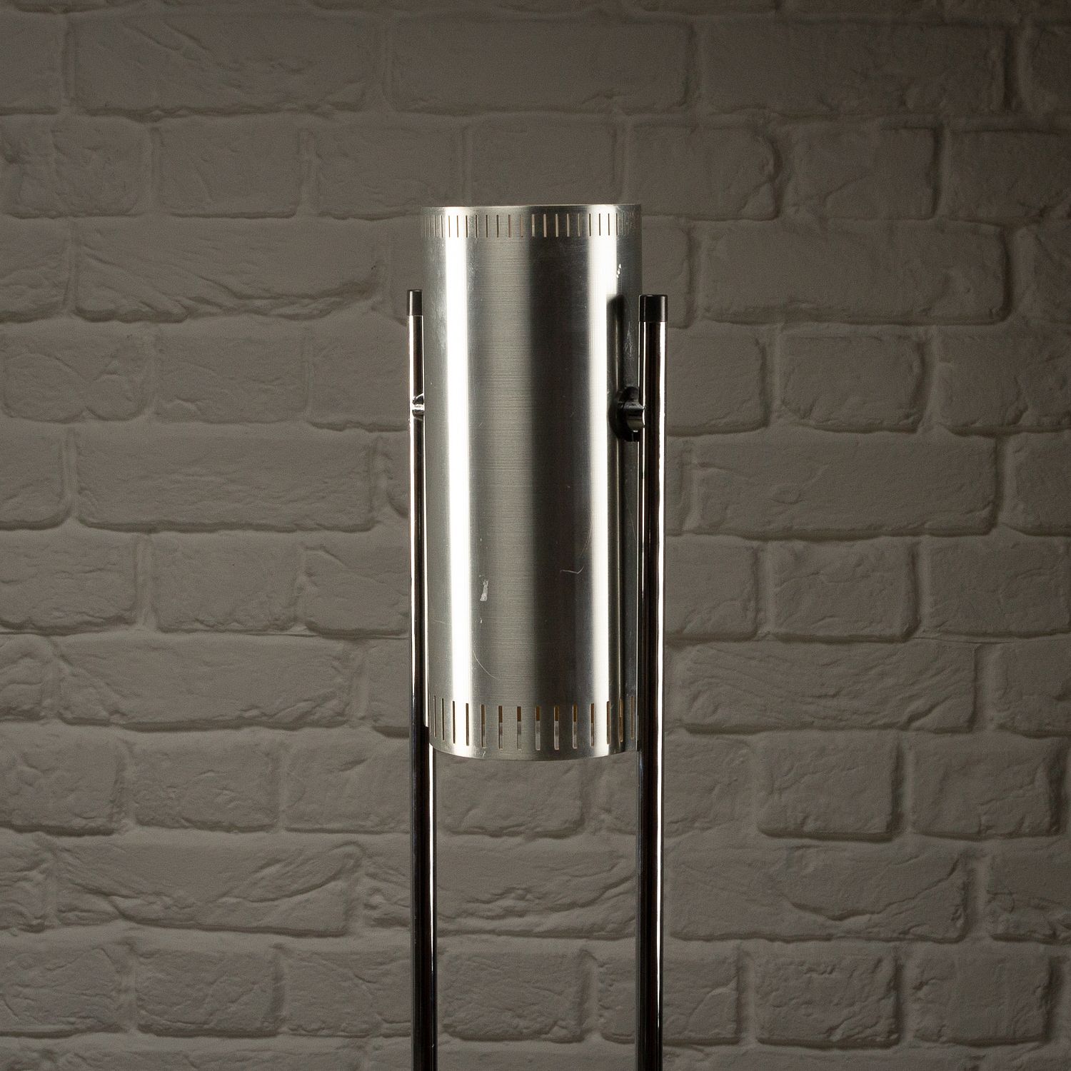 Trombone Floor Lamp By Jo Hammerborg For Fog & Mørup, Denmark, 1960s photo Lighting