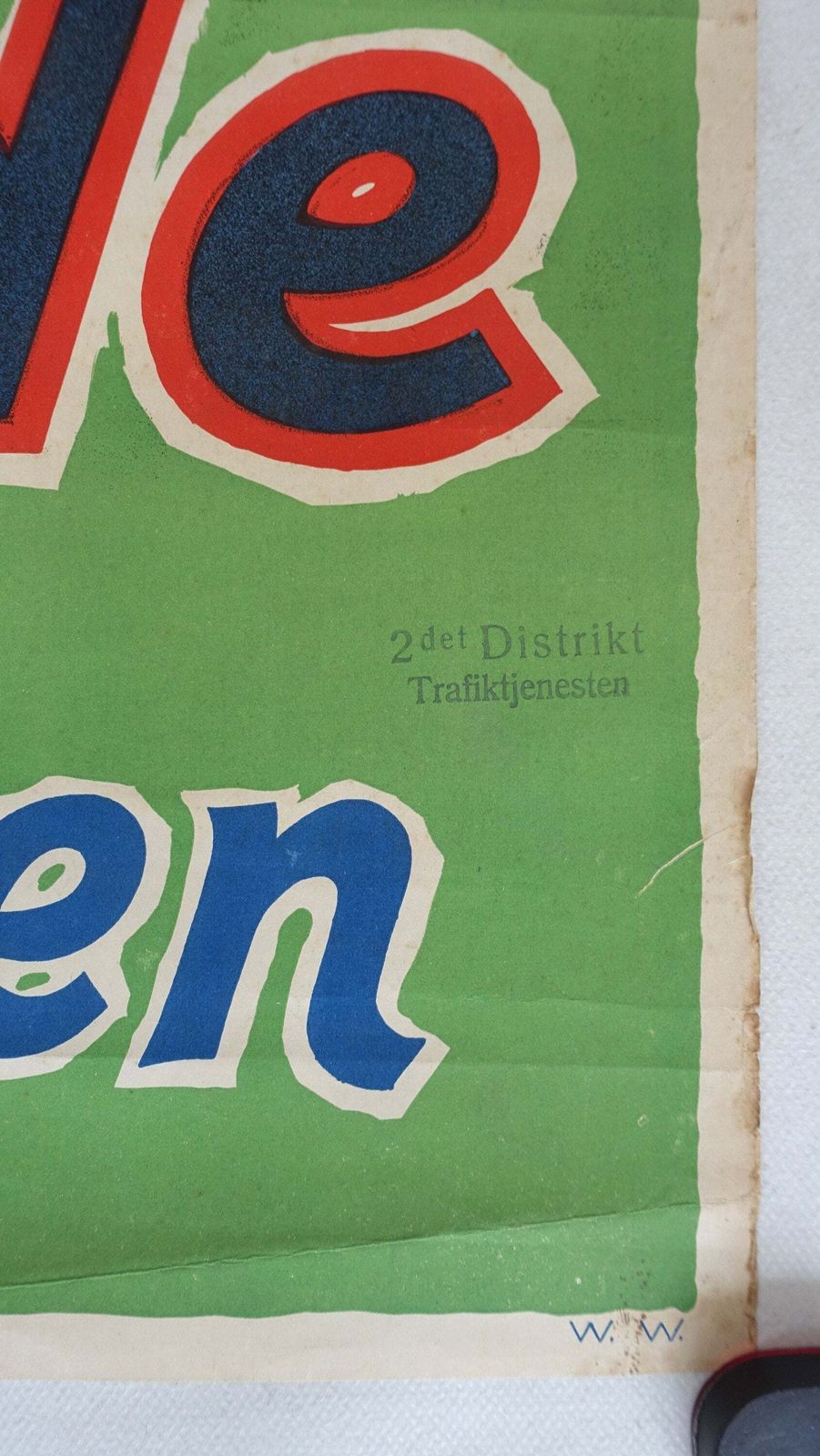 Denemarken, Roskilde Reisposter Uit De Jaren 1940 photo vinterior