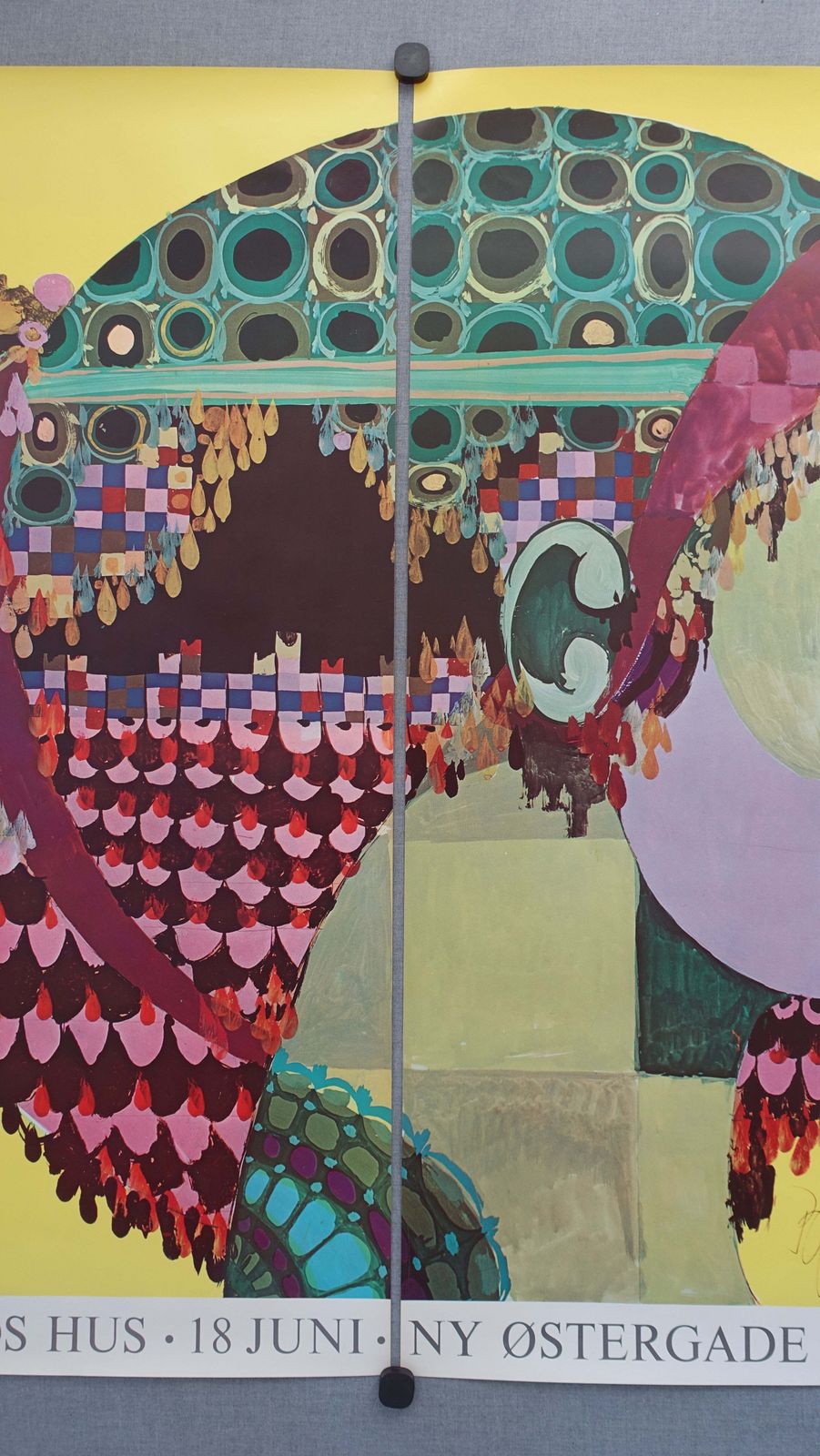 1971 Wiinblad's 1001 Nights "Portrait Of Scheherazade" (Grote Poster) — Vintage Poster photo vinterior