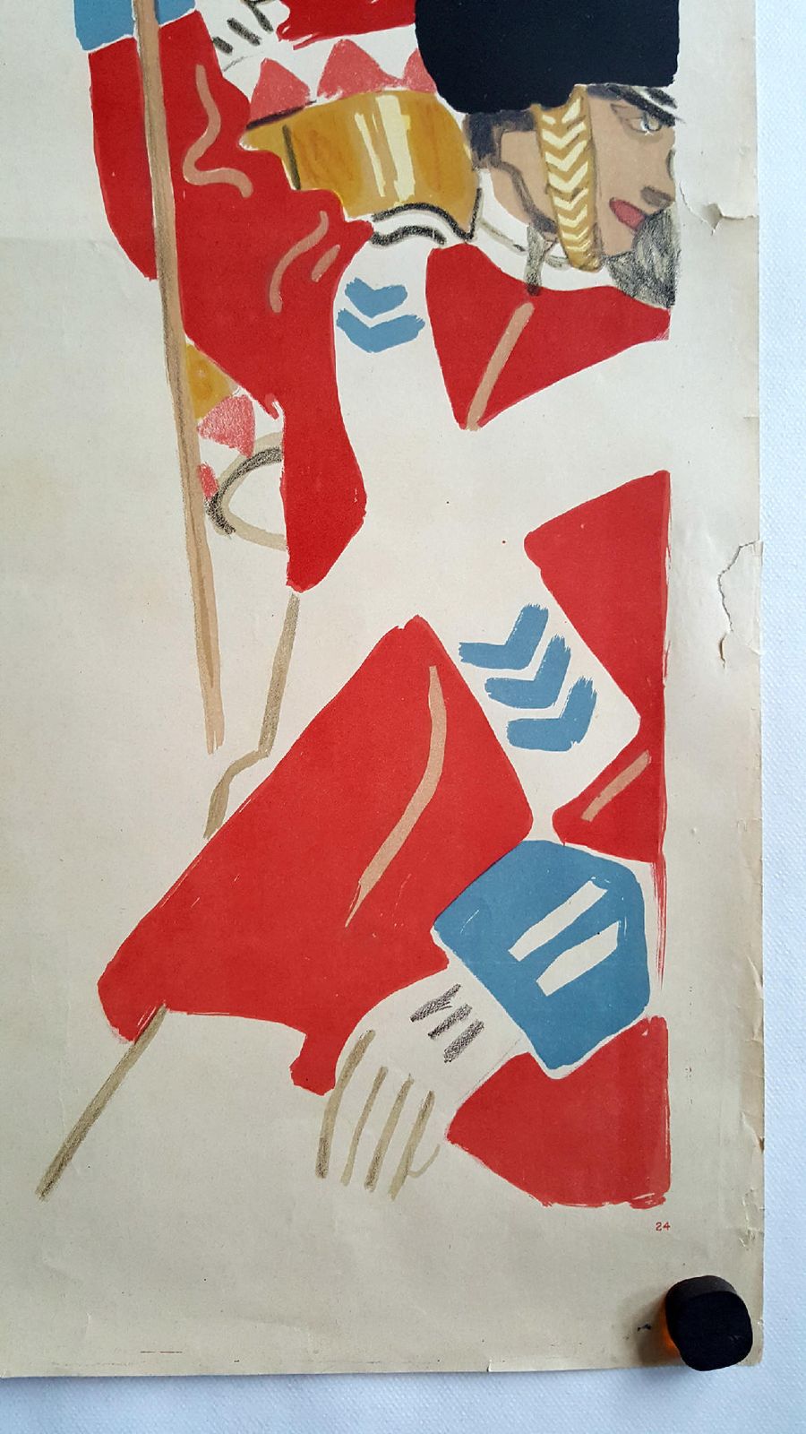 1911 Tivoli Gardens By Valdemar Andersen   Original Vintage Poster photo Art