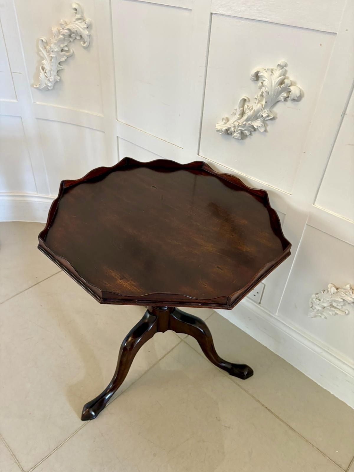 Antique 19th Century Quality Mahogany Coffee Table photo vintage