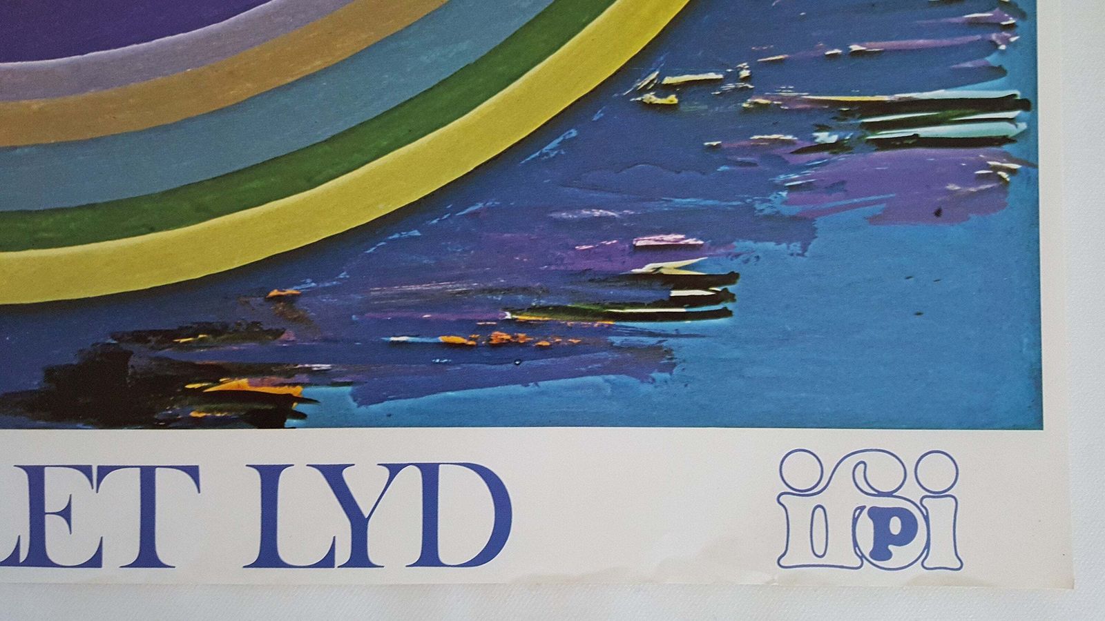 1977 Bjørn Wiinblad Music Artwork For Ifoi Denmark   Original Vintage Poster photo for sale