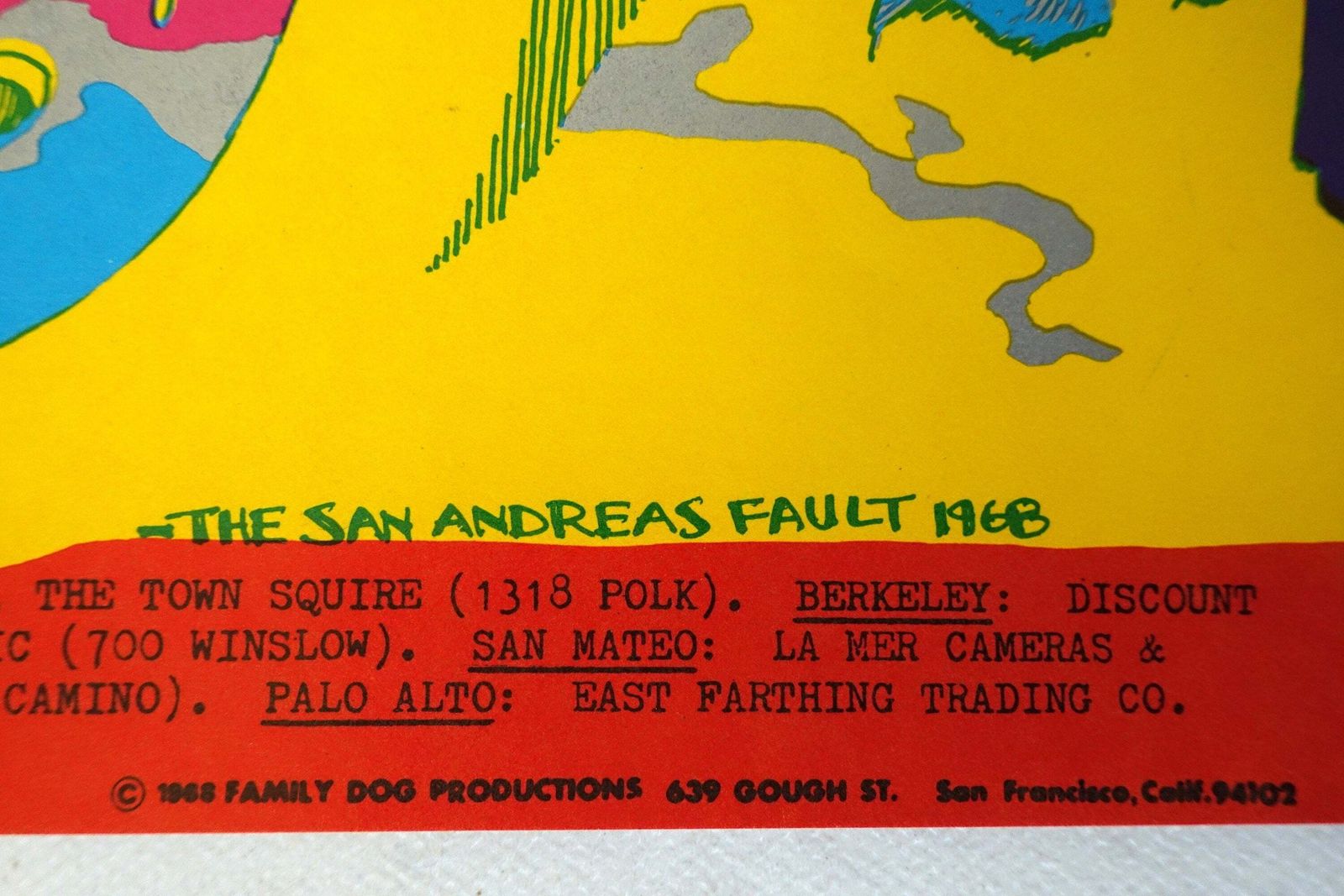 1968 Siegel Schwall, Kaleidoscope & Savage Resurrection At The Avalon San Francisco   Original Vintage Poster photo for sale