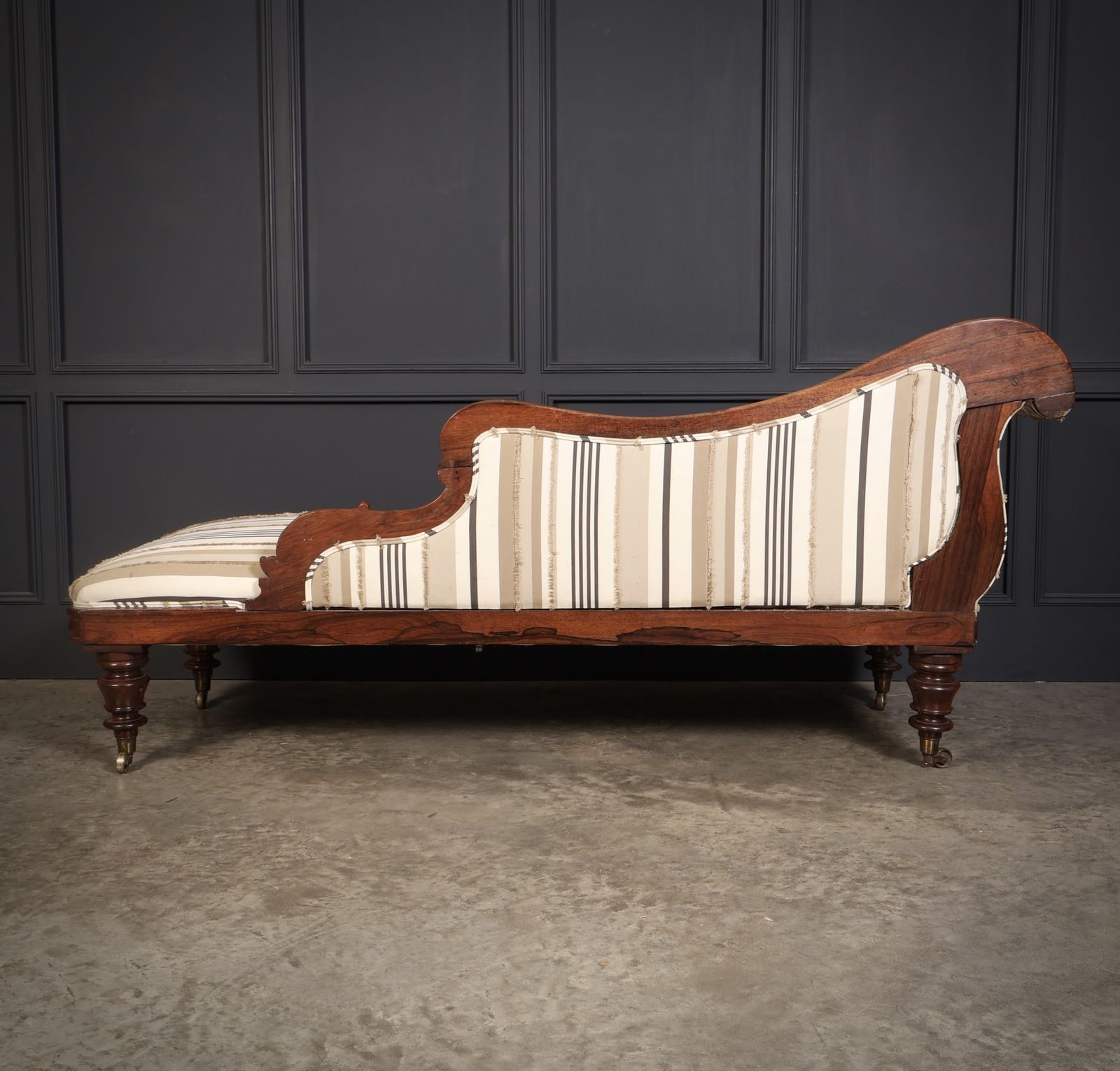 William IV Rosewood Chaise Longue photo vintage